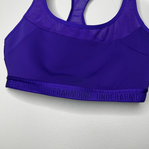Under Armour Purple Womens Sport Bra Sz Small! - Picture 2 of 6